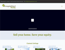 Tablet Screenshot of homegatedirect.com